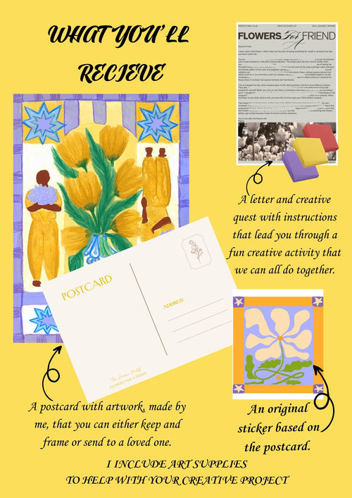 March's Mail Club 💌 Flowers for a Friend