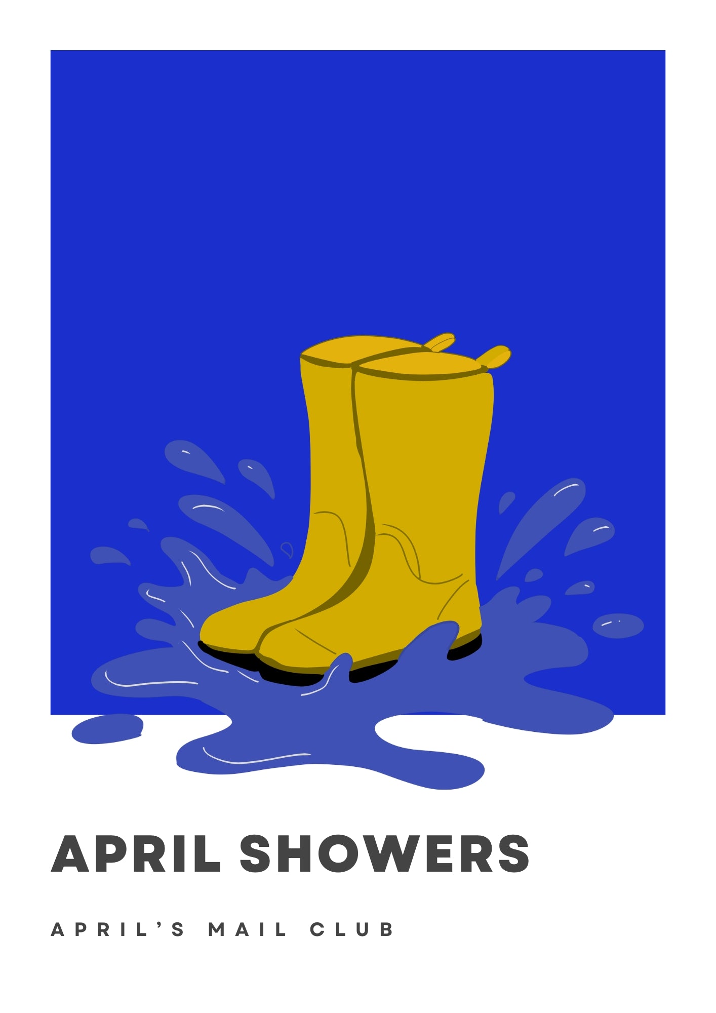 April's Mail Club 💌 Dancing in April Showers